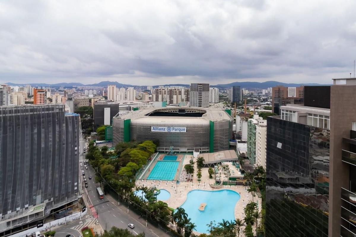 Studio Em Frente Ao Allianz Parque Com Piscina Na Cobertura - Vn 16 Apartment São Paulo Ngoại thất bức ảnh